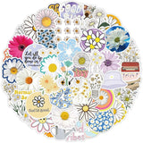 Roomtery Cute Daisy Flowers Sticker Pack, view 2