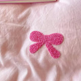 Roomtery Cute Embroidered Bows Coquette Bedding Set, view 3