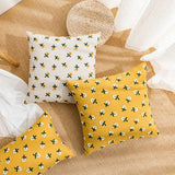 Roomtery Cute Embroidered Flowers Cushion Cover, view 3