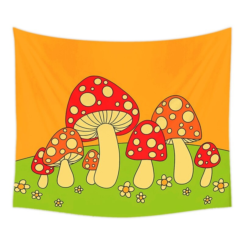 Roomtery Cute Fly Agarics Tapestry