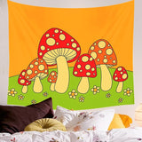 Roomtery Cute Fly Agarics Tapestry, view 2