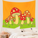 Roomtery Cute Fly Agarics Tapestry, view 3