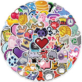 Roomtery Cute Pixel Art Sticker Pack, view 2
