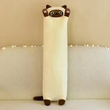 Roomtery Cute Sausage Cat Plush Throw Pillow, view 5