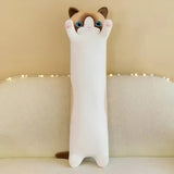Roomtery Cute Sausage Cat Plush Throw Pillow, view 6