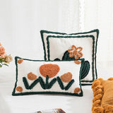 Roomtery Cute Tulip Tufted Cushion Cover, view 4