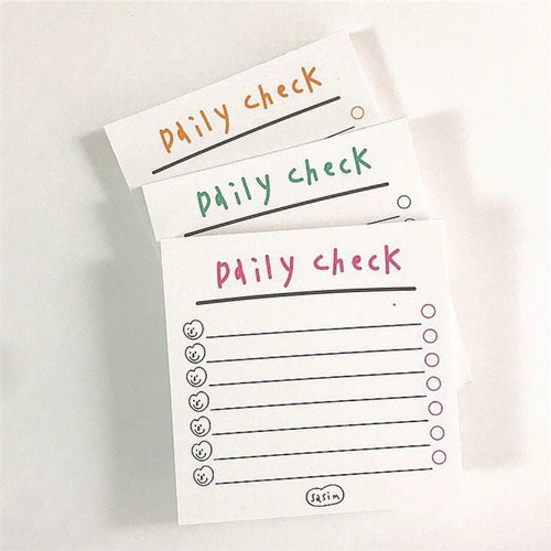 Roomtery Daily Check Stickers