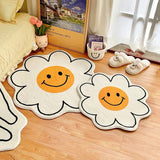 Roomtery Daisy Flower Accent Rug, view 2