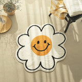 Roomtery Daisy Flower Accent Rug, view 3