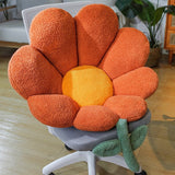 Roomtery Daisy Flower Plush Seat Cushion, view 5