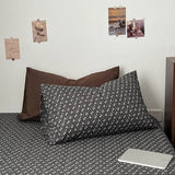 Roomtery Dark Academia Ditsy Floral & Sky Blue Bedding Set, view 3