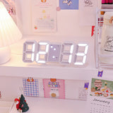 Roomtery White Digital Alarm Clock, view 2