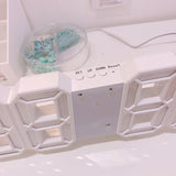 Roomtery White Digital Alarm Clock, view 5