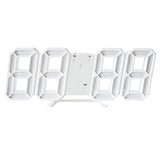 Roomtery White Digital Alarm Clock, view 6