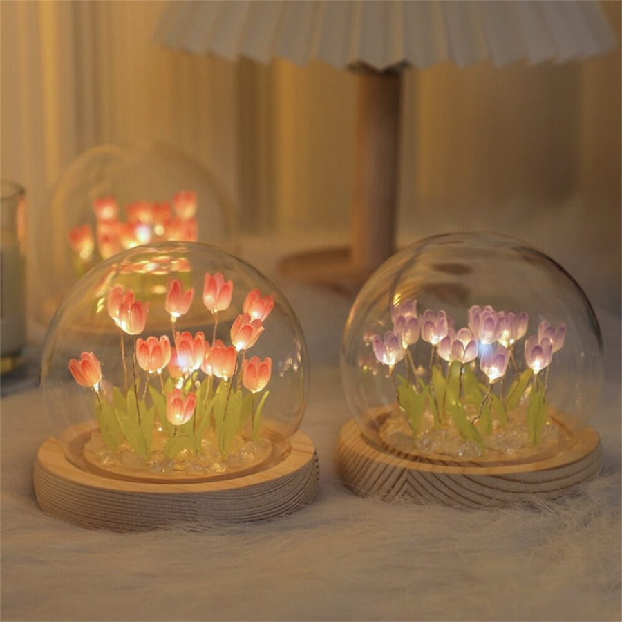 Roomtery DIY Mini Tulip Flower Night Lights