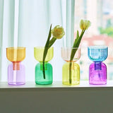 Roomtery Double Color Glass Vase, view 5