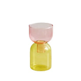 Roomtery Double Color Glass Vase, view 6
