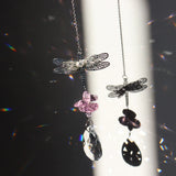 Roomtery Dragonfly Crystal Light Catcher, view 2