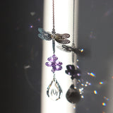 Roomtery Dragonfly Crystal Light Catcher, view 4