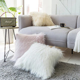 Roomtery Dusty Faux Fur Cushion Cover, view 4