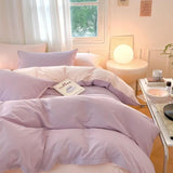 Roomtery Dusty Pastel Shades Cotton Bedding Set, view 2