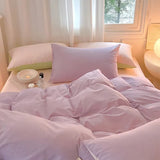 Roomtery Dusty Pastel Shades Cotton Bedding Set, view 3