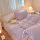 Roomtery Dusty Pastel Shades Cotton Bedding Set, view 4