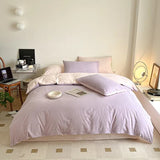 Roomtery Dusty Pastel Shades Cotton Bedding Set, view 5