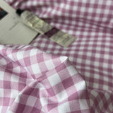 Roomtery Dusty Purple Gingham Bedding Set, view 2