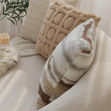 Roomtery Earthy Tones Plush Cushion Cover, view 3