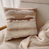 Roomtery Earthy Tones Plush Cushion Cover, view 4