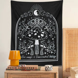 Roomtery Effective Magic Moon Mushrooms Tapestry, view 3