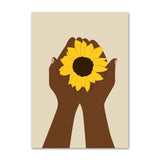 Roomtery Embrace Sunflowers Gallery Wall Canvas Posters, view 4