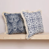 Roomtery Ethnic Motifs Fringed Cushion Cover, view 2
