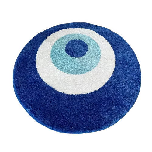 Roomtery Evil Eye Tufted Accent Rug