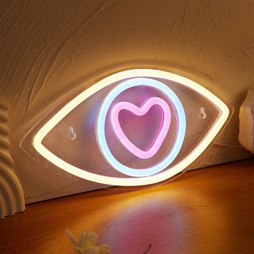 Roomtery Eye in Love LED Neon Sign