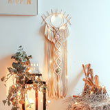 Roomtery The Eye Macrame Wall Hanging, view 2