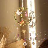 Roomtery Fairy Butterfly Moon Suncatcher, view 2