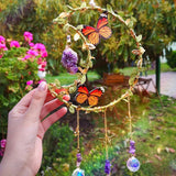 Roomtery Fairy Butterfly Moon Suncatcher, view 5