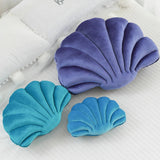Roomtery Sea Shell Velvet Throw Pillow, view 3