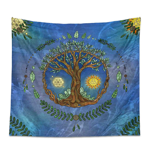 Roomtery Fairycore Tree of Life Tapestry