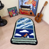 Roomtery Fake Window Tufted Accent Rug, view 2