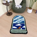 Roomtery Fake Window Tufted Accent Rug, view 3