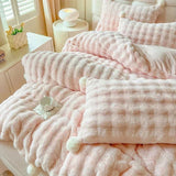 Roomtery Faux Fur Warm Fluffy Bedding Set, view 2