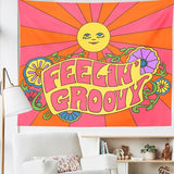 Roomtery Feeling Groovy Tapestry, view 4
