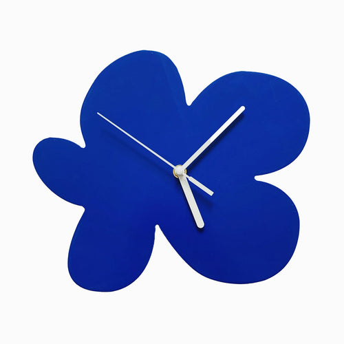 Roomtery Flower Blob Acrylic Wall Clock