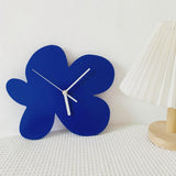 Roomtery Flower Blob Acrylic Wall Clock, view 2