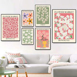 Roomtery Flower Market Canvas Posters, view 2