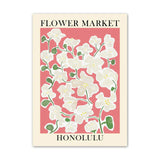 Roomtery Flower Market Canvas Posters, view 5