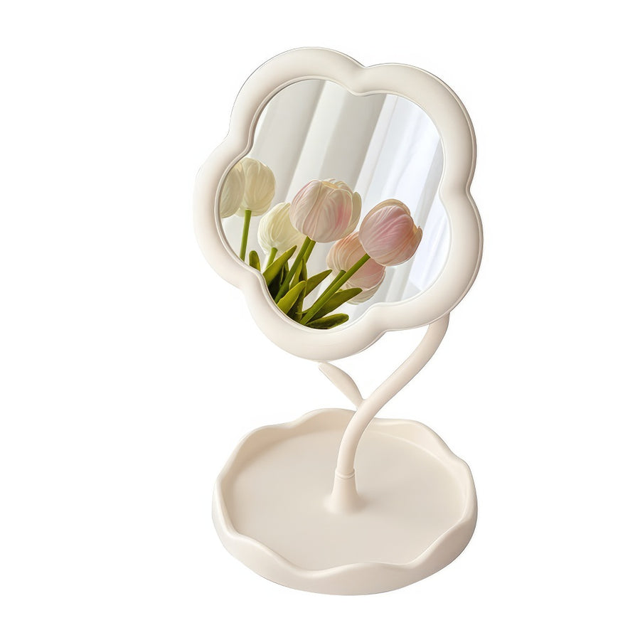 Roomtery Flower Shaped Makeup Mirror
